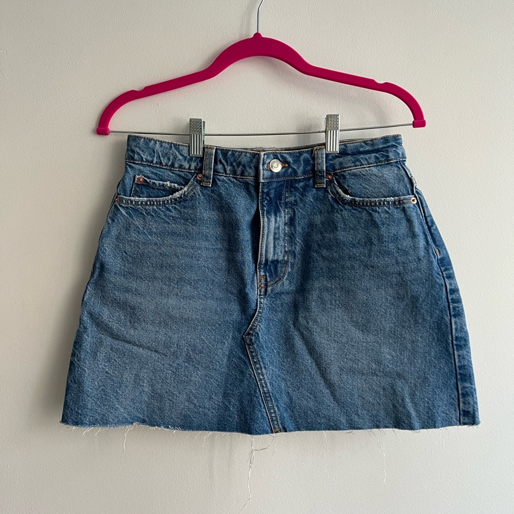 Zara Z 1975 Denim Mini Skirt, S - Picture 3 of 5